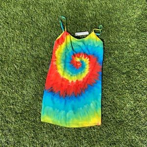 Tie dye Alice and Olivia dress.